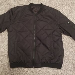Bomber style spring jacket
